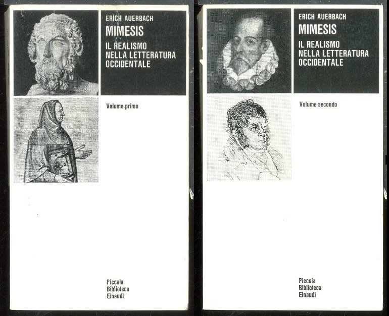 MIMESIS REALISMO NELLA LETTERATURA OCCIDENTALE - 2 VOL LS