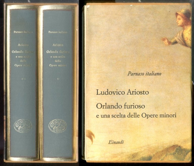 ORLANDO FURIOSO E UNA SCELTA DELLE OPERE MINORI 2 VOL. IN COFANETTO - LS