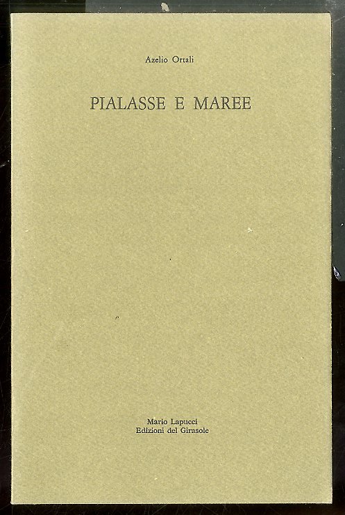 PIALASSE E MAREE - 1 ED LS