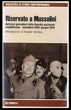 RISERVATO A MUSSOLINI - 1 ED LS