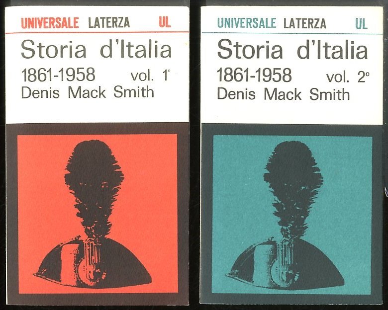 STORIA D`ITALIA 1861/ 1958 - 2 VOL. LS