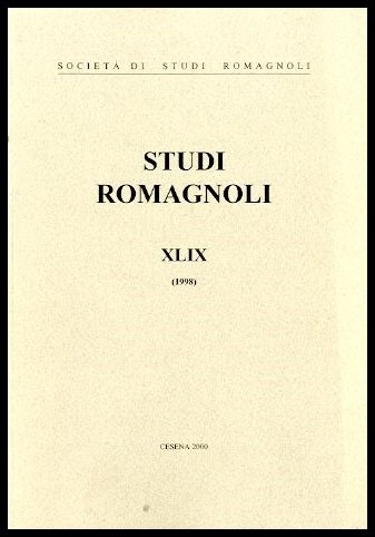 STUDI ROMAGNOLI XLIX ( 1998 ) - LS