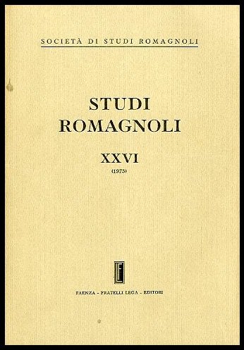 STUDI ROMAGNOLI XXVI ( 1975 ) - LS