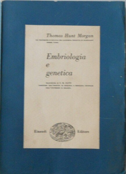 Embriologia e genetica