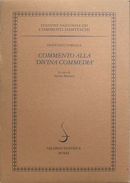 Commento alla Divina Commedia / 3 volumi