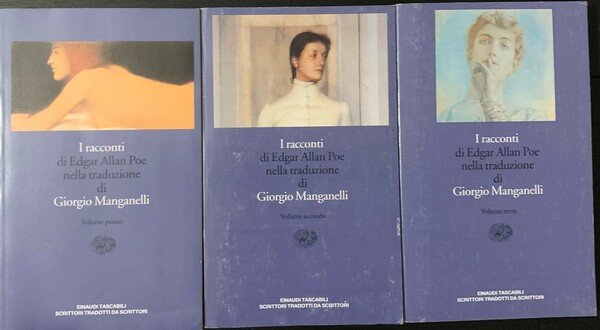 I racconti nella traduzione di Giorgio Manganelli / 3 volumi