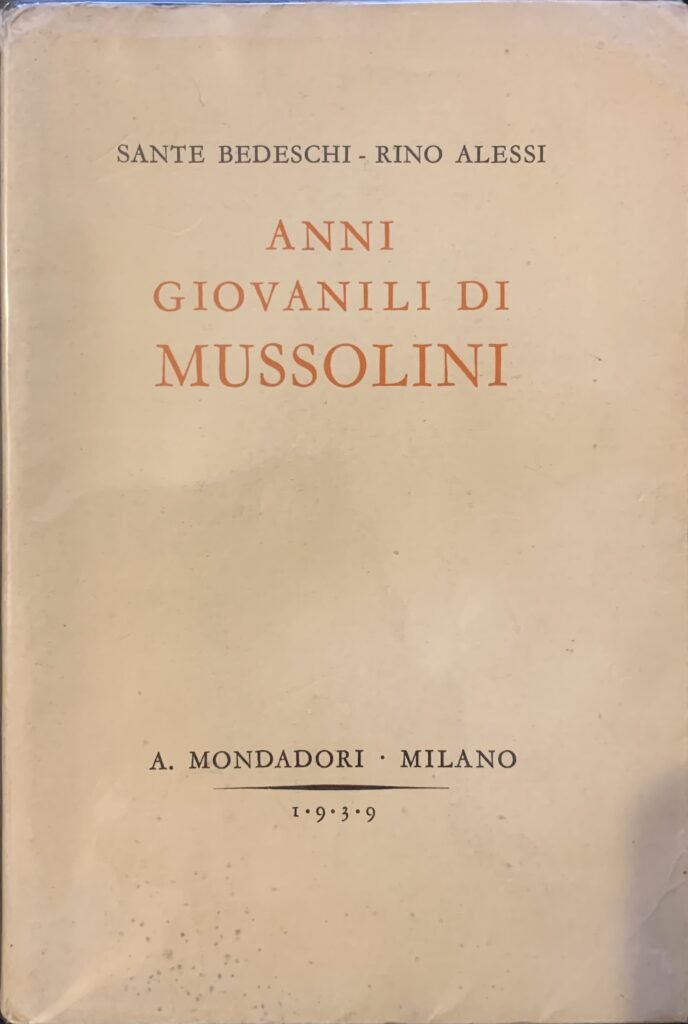 Anni giovanili di Mussolini