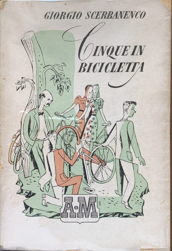 Cinque in bicicletta