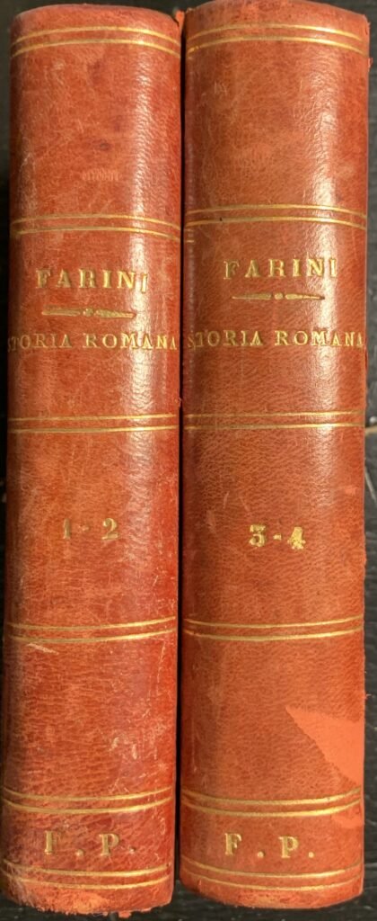 Compendio della storia romana / 4 volumi in 2 tomi