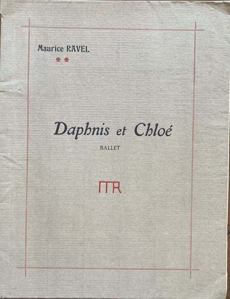 Daphnis et Chloe. Ballet en 3 tableaux de Michel Fokine …