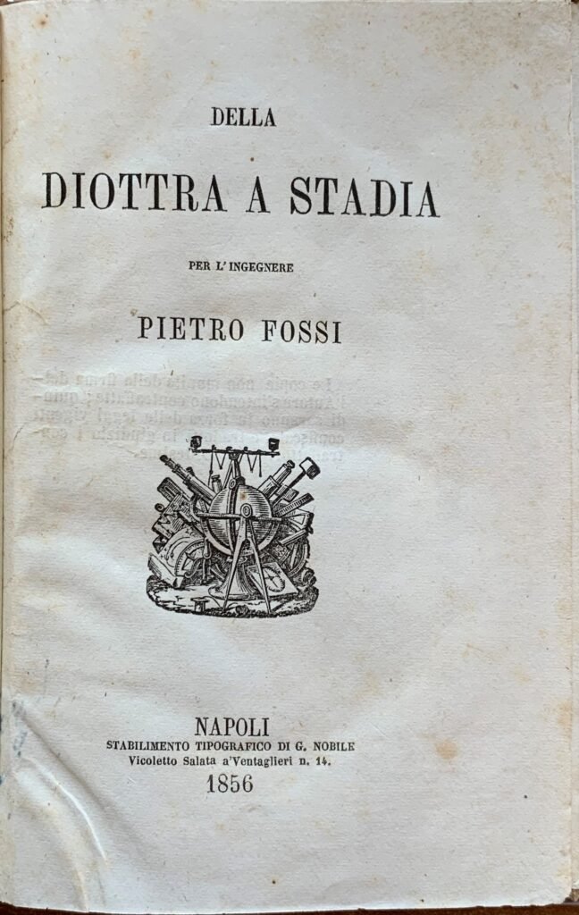 Della diottra a stadia