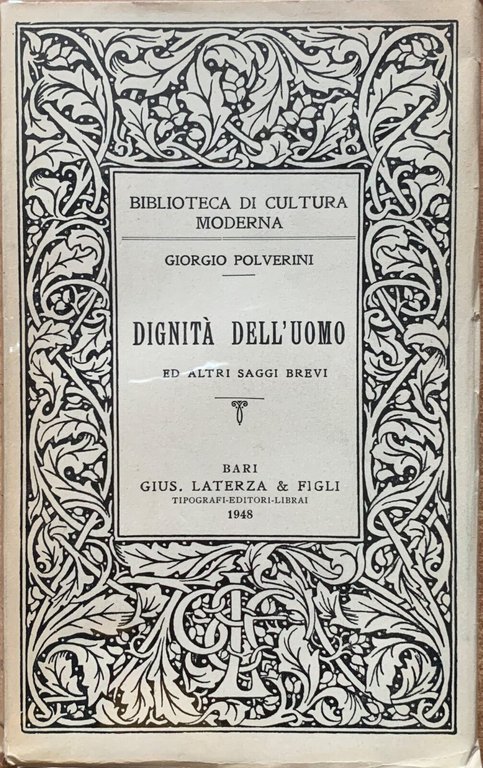 DignitÃ dell'uomo e altri saggi brevi | Immagine Gallery 2