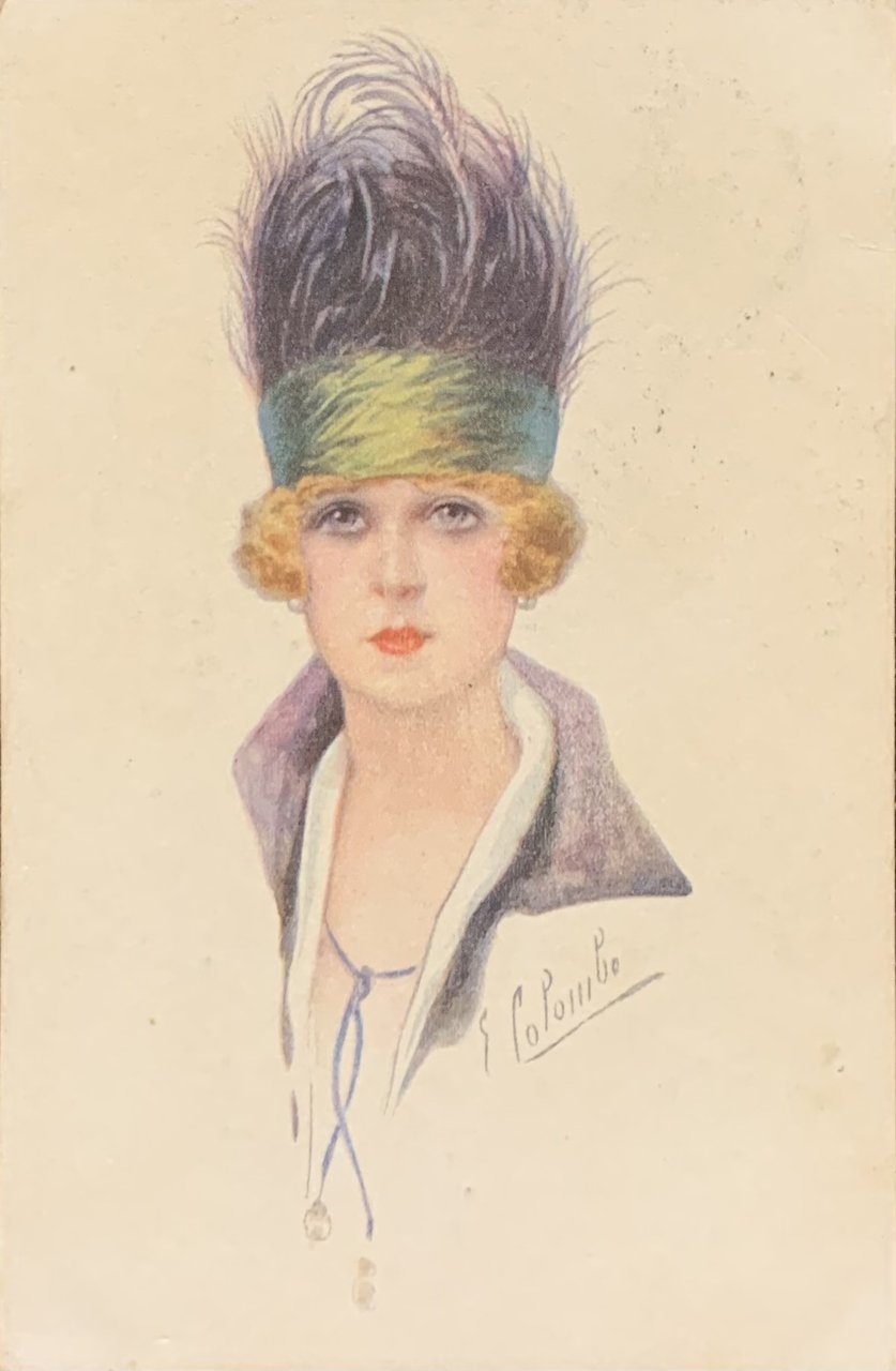 Donnina con cappello 1920 (Emilio Colombo) | Immagine principale