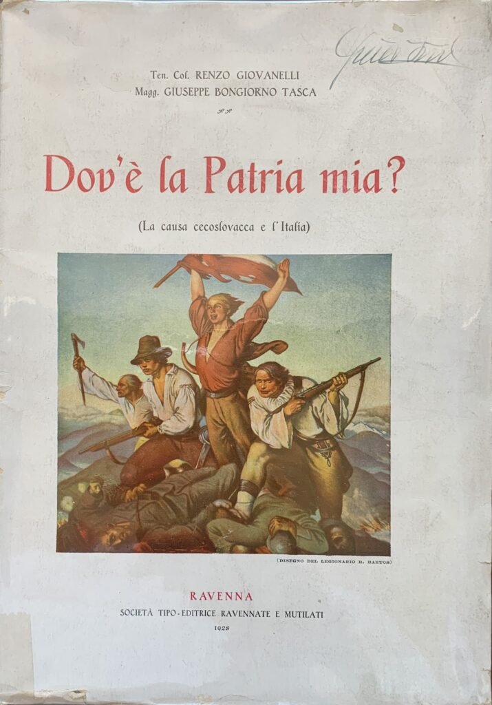 Dov'Ã¨ la patria mia? La causa cecoslovacca e l'Italia