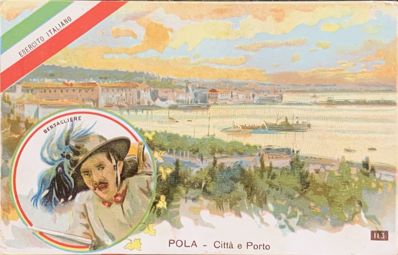 Esercito Italiano (Bersagliere). Pola - CittÃ e Porto 1918 | Immagine principale