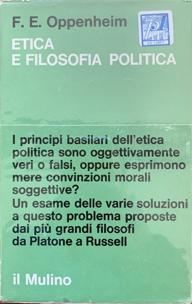 Etica e filosofia politica