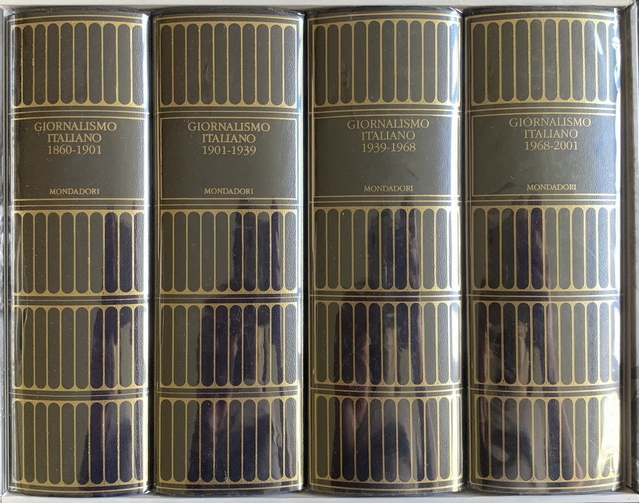 Giornalismo italiano 1860-2001. 4 volumi | Immagine principale
