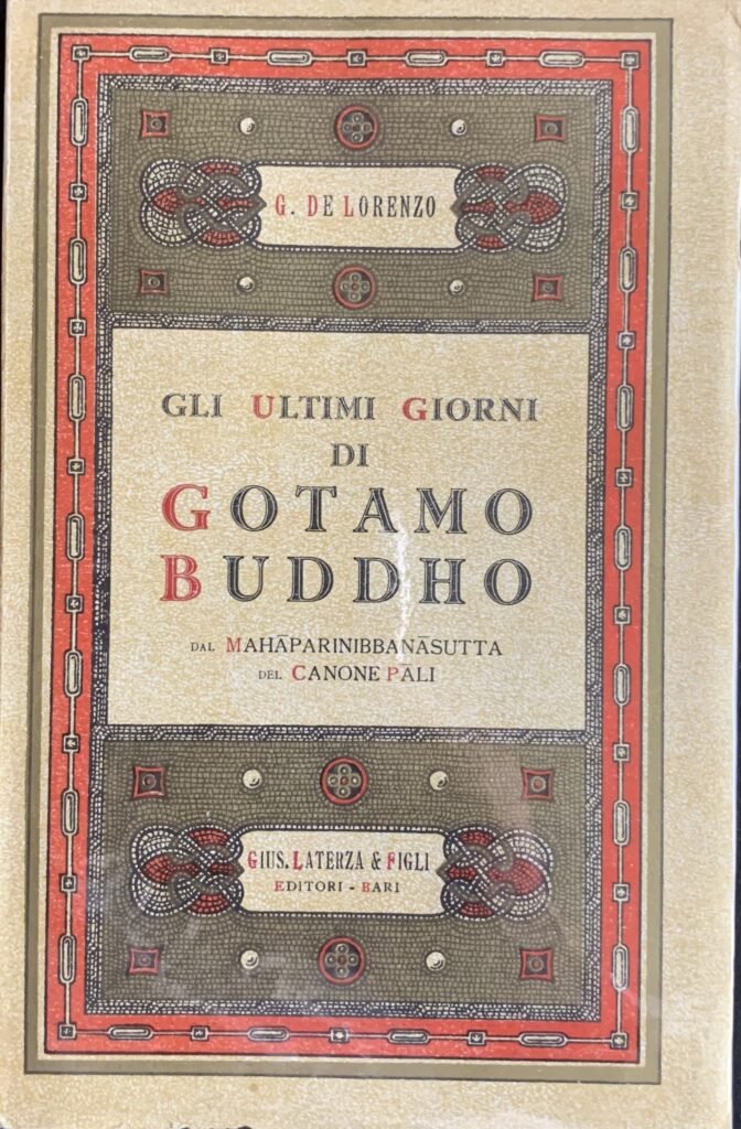Gli ultimi giorni di Gotamo Buddho