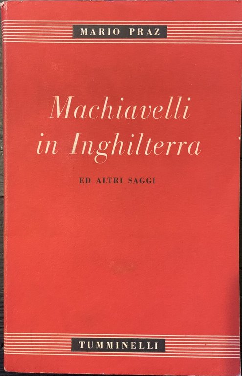 Machiavelli in Inghilterra ed altri saggi | Immagine Gallery 2