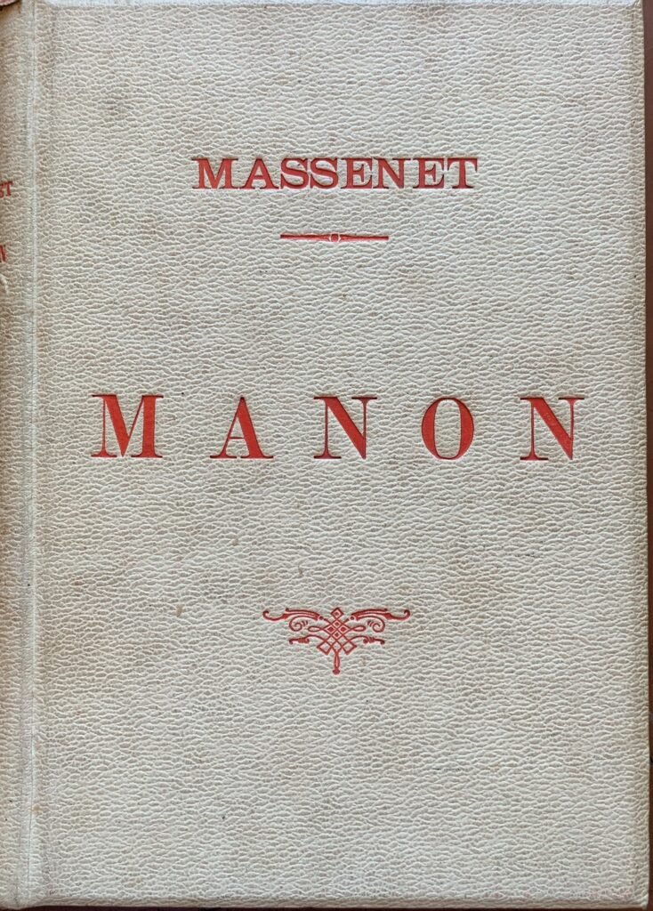 Manon. Opera in quattro atti e sei quadri - Riduzione …