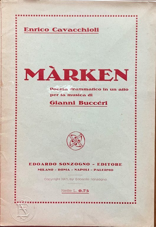 Marken. Poema drammatico in un atto | Immagine Gallery 2