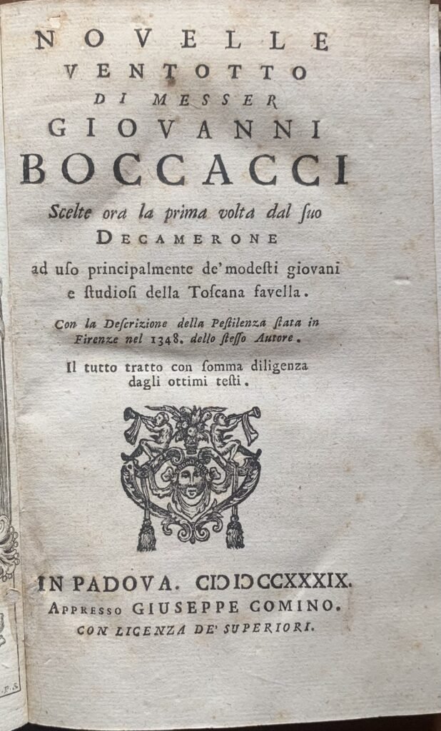 Novelle ventotto. Scelte per la prima volta dal suo Decamerone
