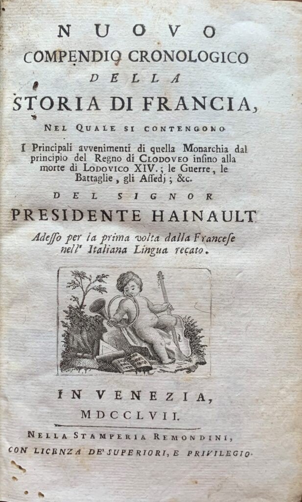 Nuovo compendio cronologico della storia di Francia