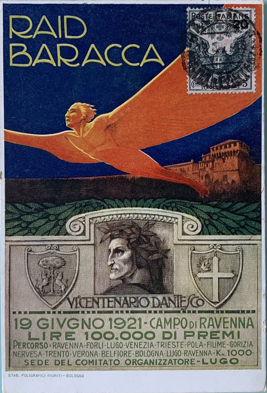 Raid Baracca. VIÂ° Centenario Dantesco Ravenna 1921 | Immagine principale