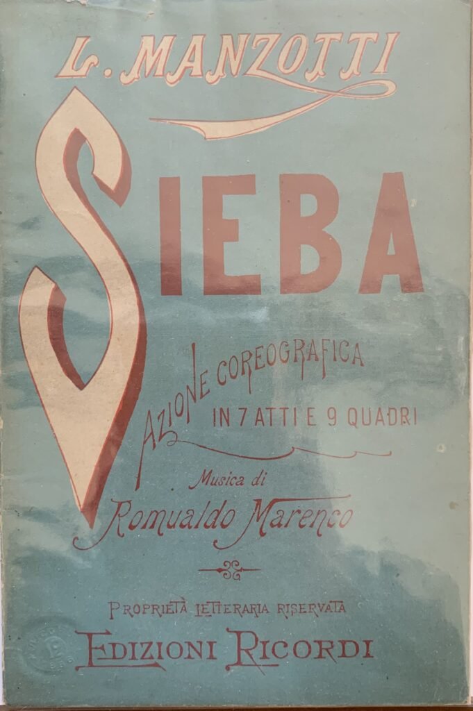 Sieba / Libretto d'opera