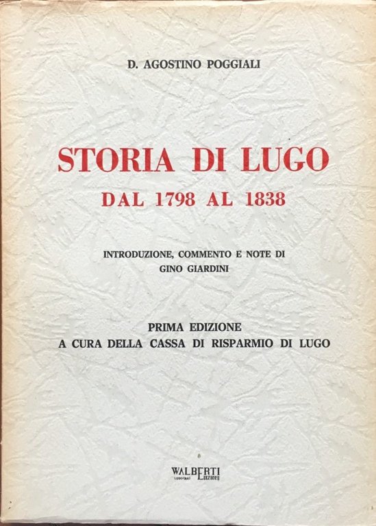 Storia di Lugo dal 1798 al 1838