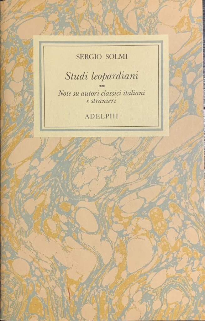 Studi leopardiani