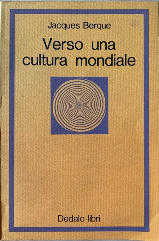 Verso una cultura mondiale