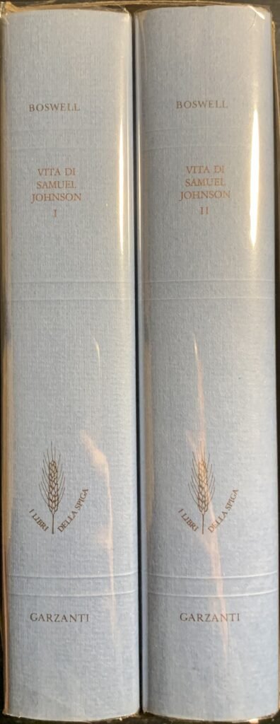 Vita di Samuel Johnson / 2 volumi