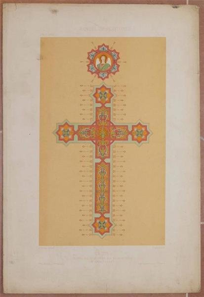 CROIX CRYPTE DE ST PIERRE DE MONTROUGE MR CAIDA PEINTRE …