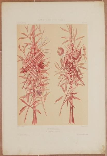 ATTRIBUTS M. J. Lavèe - Peintre PL. XIX