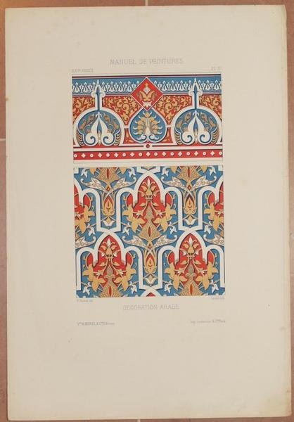 DECORATION ARABE PL. X