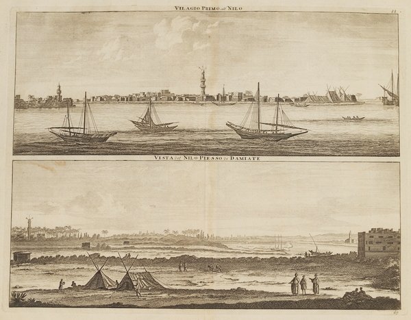 VILAGIO PRIMO AL NILO – VISTA DEL NILO PRESSO DAMIATE