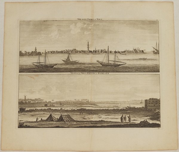 VILAGIO PRIMO AL NILO – VISTA DEL NILO PRESSO DAMIATE