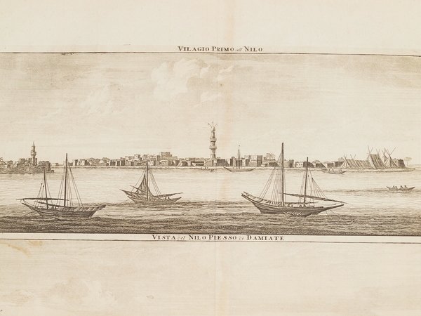 VILAGIO PRIMO AL NILO – VISTA DEL NILO PRESSO DAMIATE