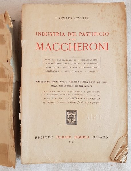 INDUSTRIA DEL PASTIFICIO O DEI MACCHERONI