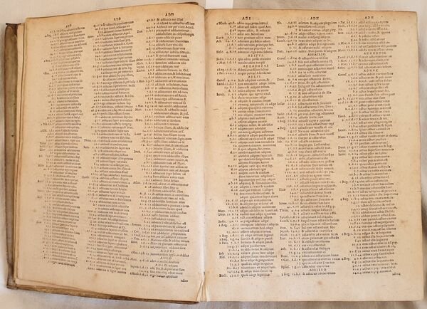 CONCORDANTIAE BIBLIORUM AD ANTIQUOS ET NOVOS CODICES DILIGENTER COLLECTAE