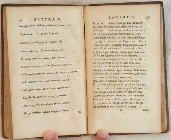 SATIRES DE PERSE TRADUITES EN VERS FRANCOIS ET ACCOMODEES AU …