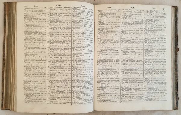 DICTIONNAIRE FRANCAIS ITALIEN ET ITALIEN FRANCAIS COMPOSEE SUR LES DICTIONNAIRES …