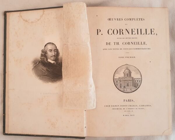 OEUVRES COMPLETES DE P. CORNEILLE SUIVIES DES OEUVRES CHOISIES