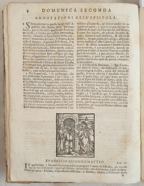 EPISTOLE ET EVANGELI CHE SI LEGGONO TUTTO L'ANNO ALLE MESSE