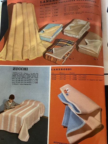 SELEMARKET SUPERMERCATO POSTALE GRANDI MARCHE 1961