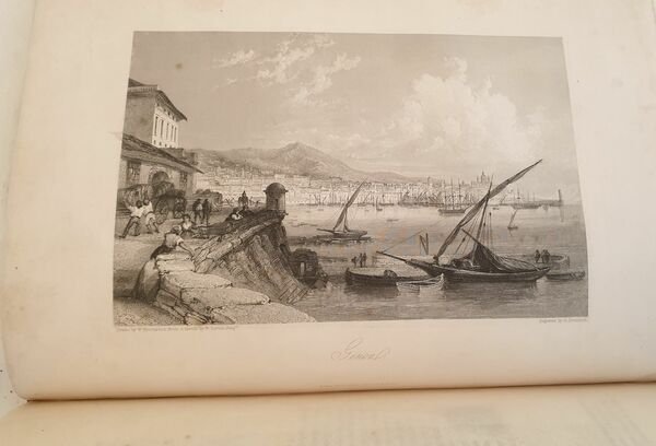 ITALY CLASSICAL HISTORICAL AND PICTURESQUE ILLUSTRATED INA SERIES OF VIEWS …