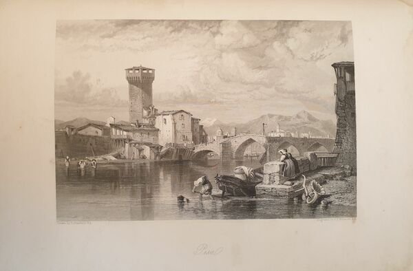 ITALY CLASSICAL HISTORICAL AND PICTURESQUE ILLUSTRATED INA SERIES OF VIEWS …