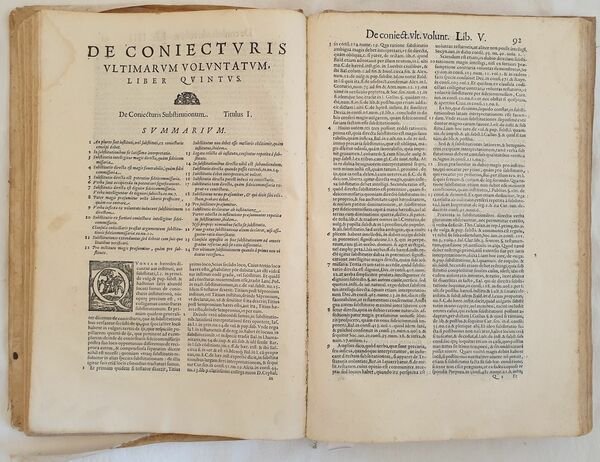 TRACTATUS DE CONIECTURIS ULTIMARUM VOLUNTATUM IN LIBROS DUODECIM DISTINCTUS