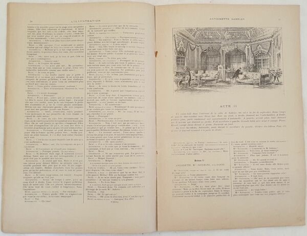 L'ILLUSTRATION SUPPLEMENT AU N. 3169 SAMEDI 21 NOVEMBRE 1903 ANTOINETTE …